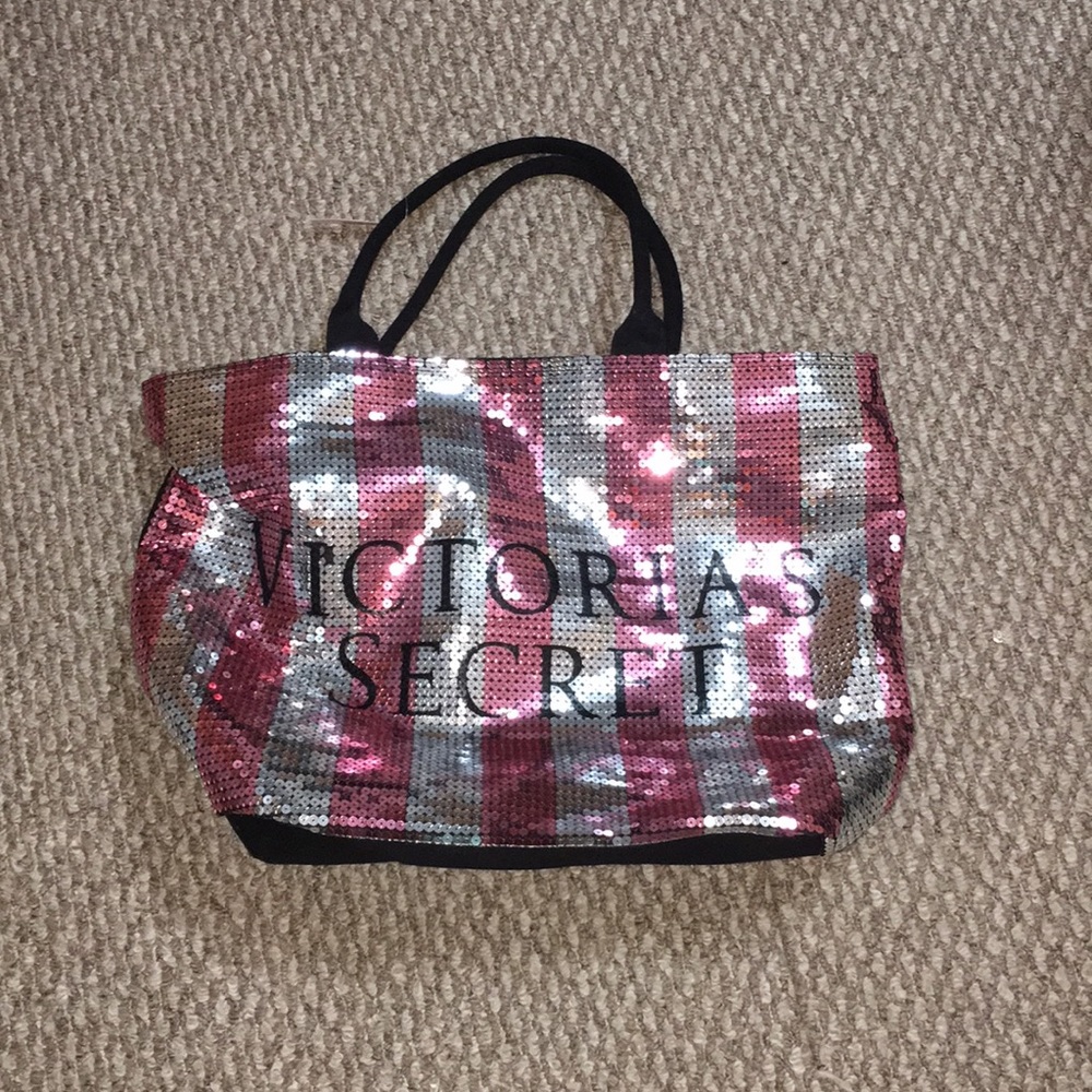 Victoria’s Secret sequined beach bag